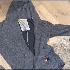 aviator nation zip up